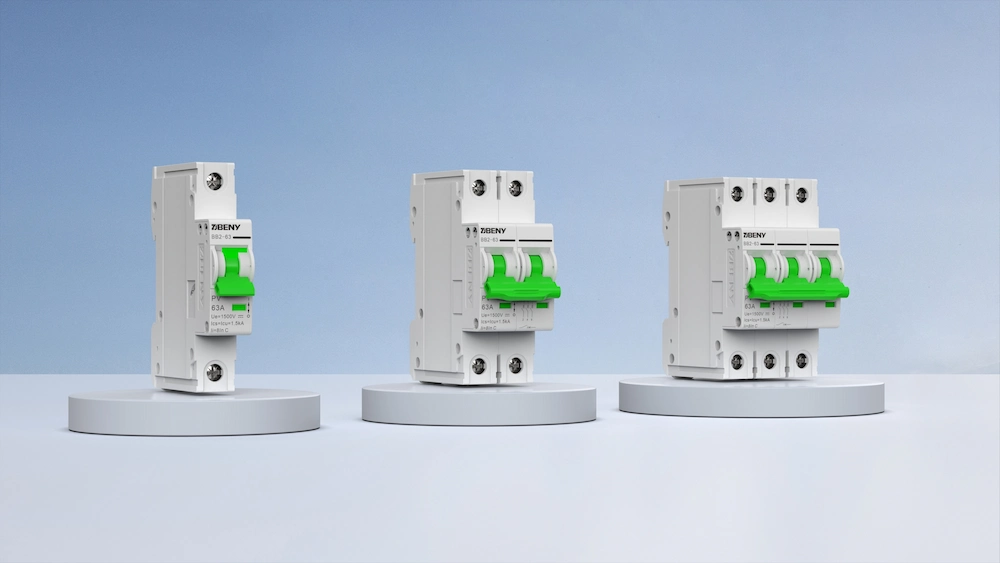 BENY BB2 63 1500v 3p Mini Circuit Breaker