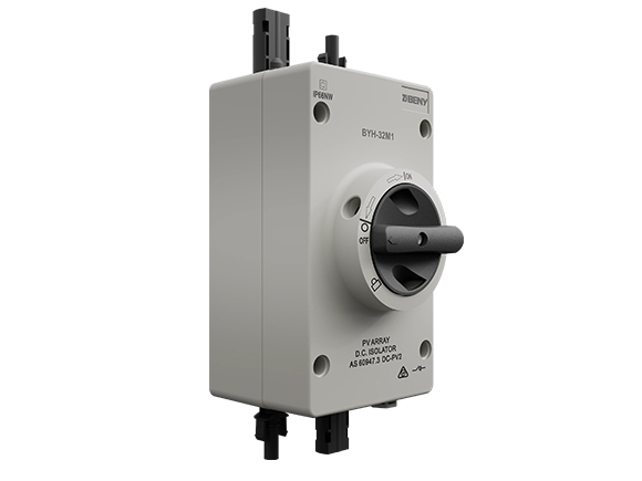 Protezione Sovratensioni Fotovoltaica HENYEER - Interruttore Isolatore CC 40A/1000V 2P, Scatola IP65, Con Protezione Fulmini, Per Impianti Solari