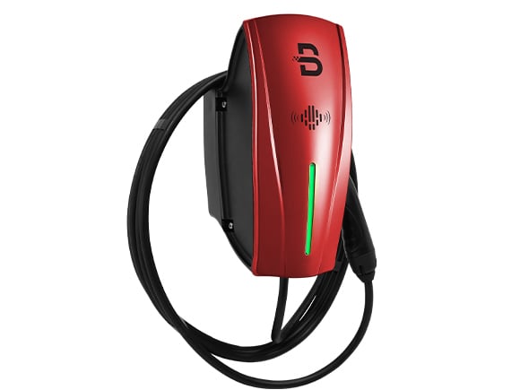 22kw AC EV ケーブル付き充電器、タイプ 2 AC 充電器用 EV 中国