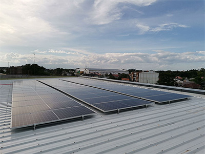 Geely Automobile Car Showroom Iloilo'da Ticari Solar Çatı PH 2021