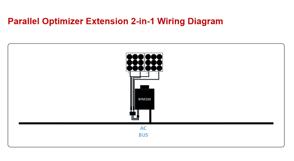 Parallel Optimizer Extension 2 in 1 Wiring Diagram