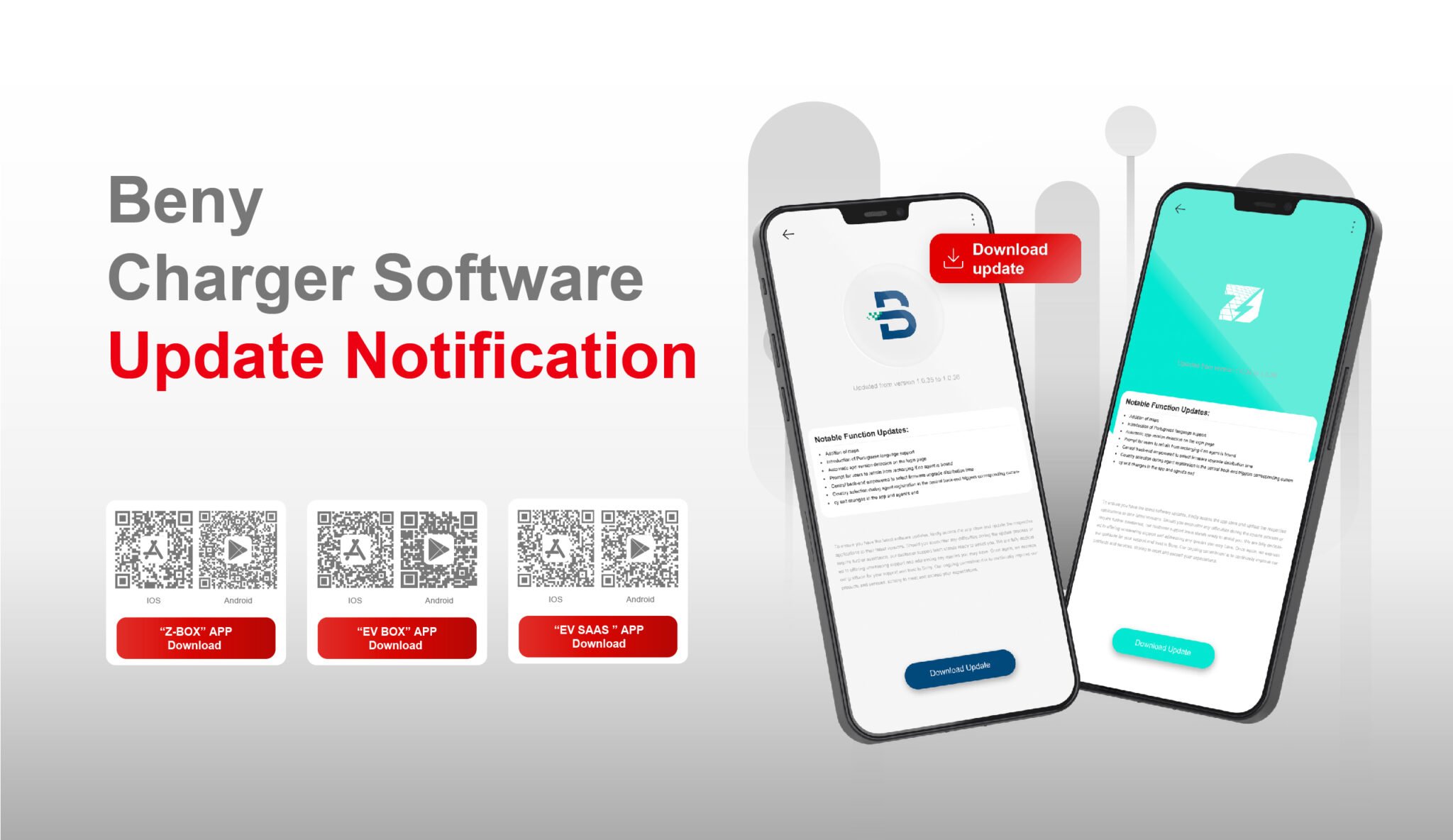 Beny Charger Software Updates Latest Enhancements BENY New Energy