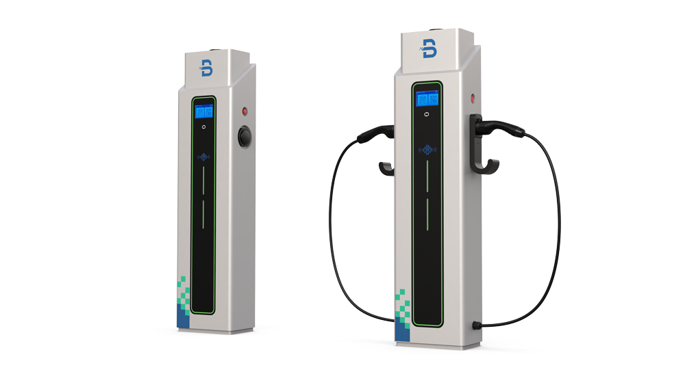 床置き型AC EV ケーブル付き充電器