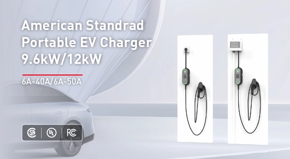 American Standard ac portable ev charger 9 6kw and 12kw