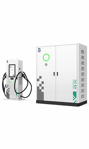 BENY split dc ev charger with liquid cooling gun