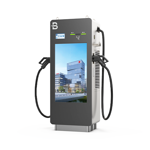 2 Guns DC EV Charging  Advertising  Station