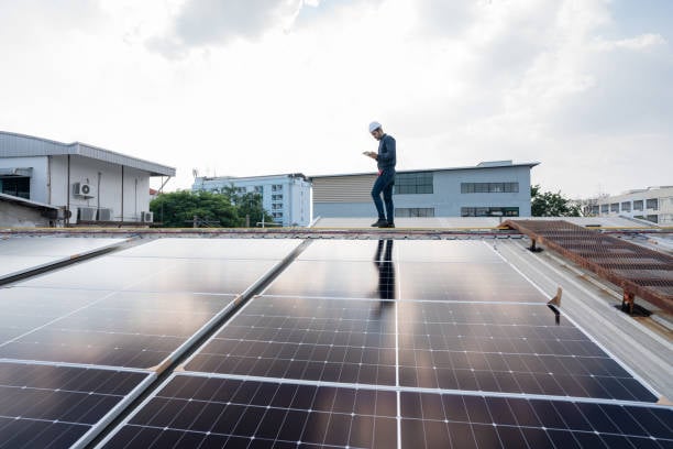 Commercial Solar Battery Installation 3