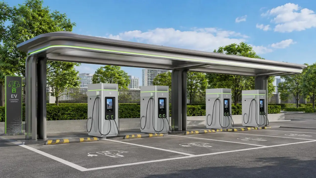 BENY Bateria integrada de 160 kW CC ev estação de carregamento para carros elétricos