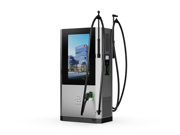 BENY New 43inch Dual Advertising Screen DC EV Car Charger