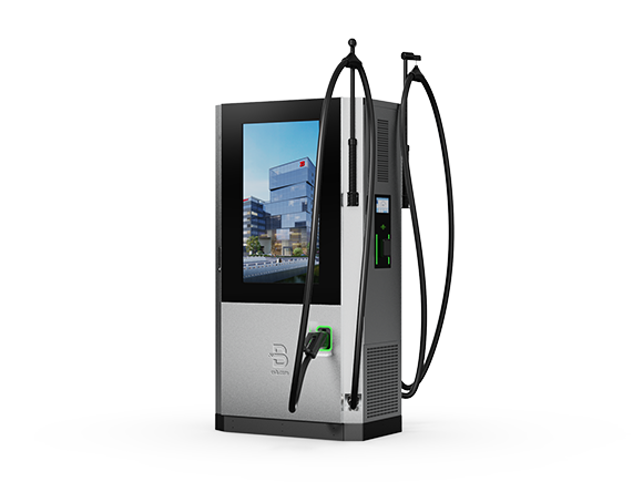 BENY New 43inch Dual Advertising Screen DC EV Car Charger