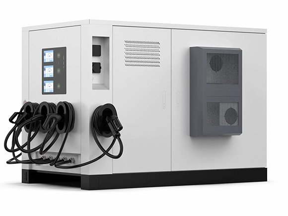 BENY battery integrated dc portable ev car charging station