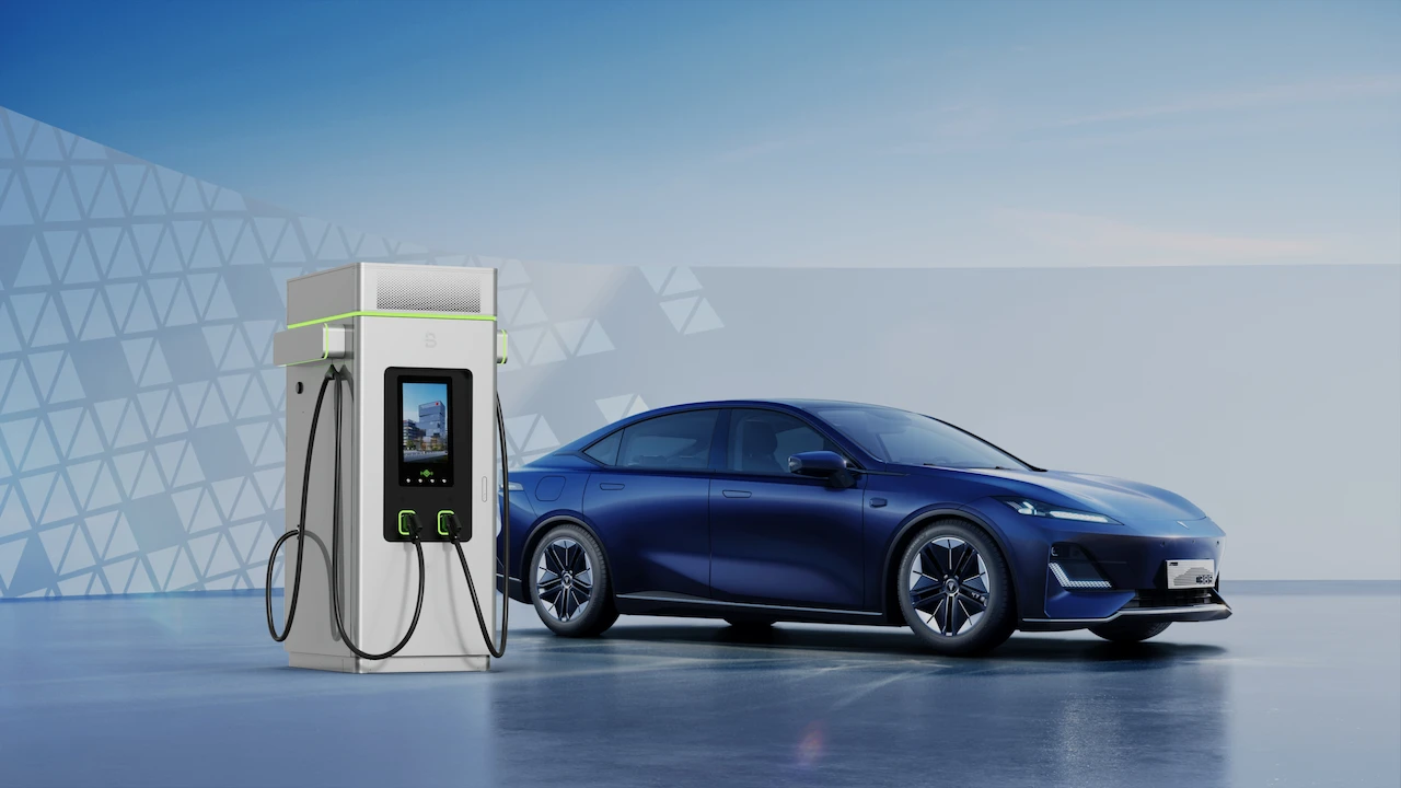 EVB Bateria integrada CC ev estação de carregamento para carros elétricos