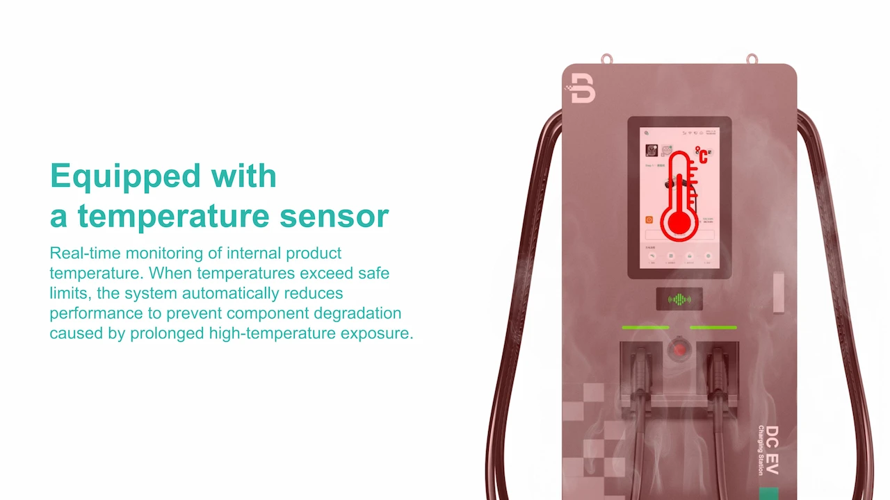 temperature sensor of BENY DC EV Charger 4 Guns