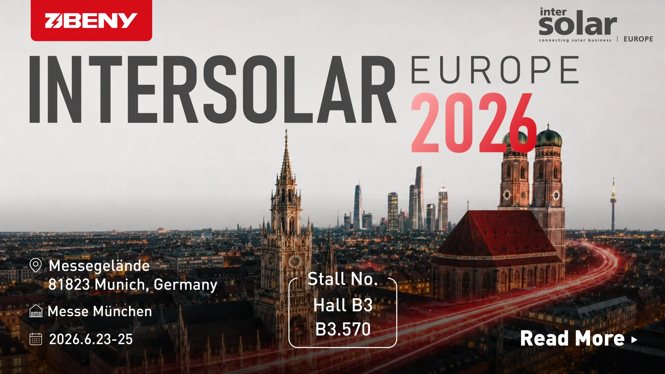 BENY Intersolar Europe 2026