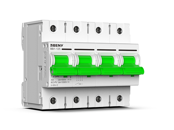BENY 63A 1000V DC Circuit Breaker BB1 125