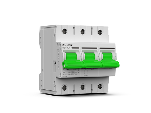 BENY 63A 750V DC Circuit Breaker BB1 125