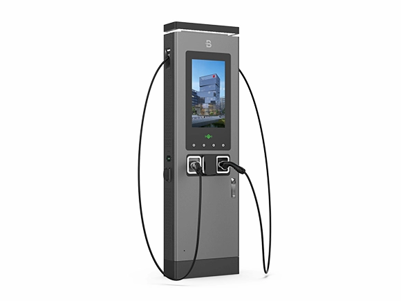 BENY Plankmuntita klimatizilo ev aŭtoŝargilo 2X 22kw kun 21-cola tuŝekrano