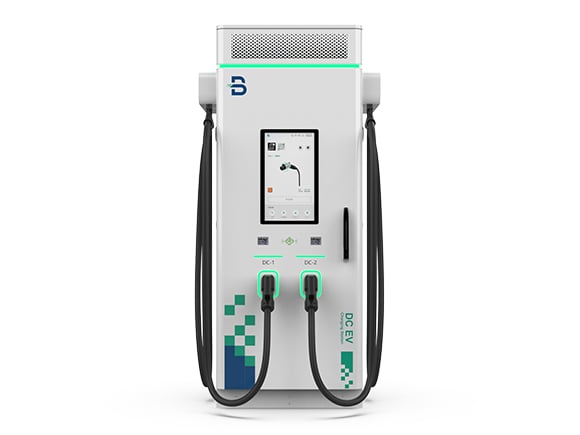 BENY BDCC dual-connector DC charger with the power equipment and charging interface in one enclosure