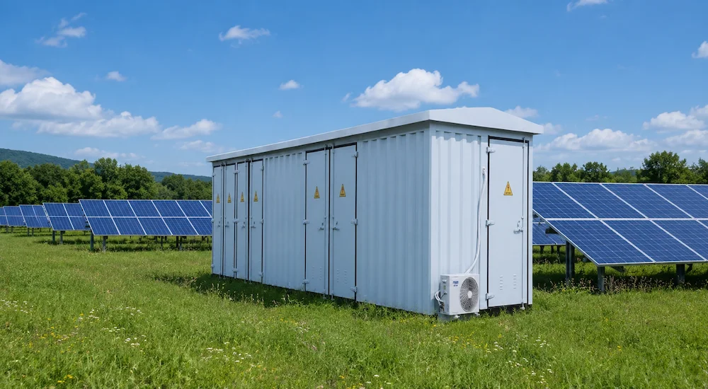Photovoltaic Primary and Secondary Prefabricated Substation
